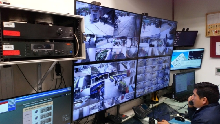 Implementación del nuevo Sistema de Vídeo Vigilancia (CCTV) Paso 28 del Grupo Urbanova