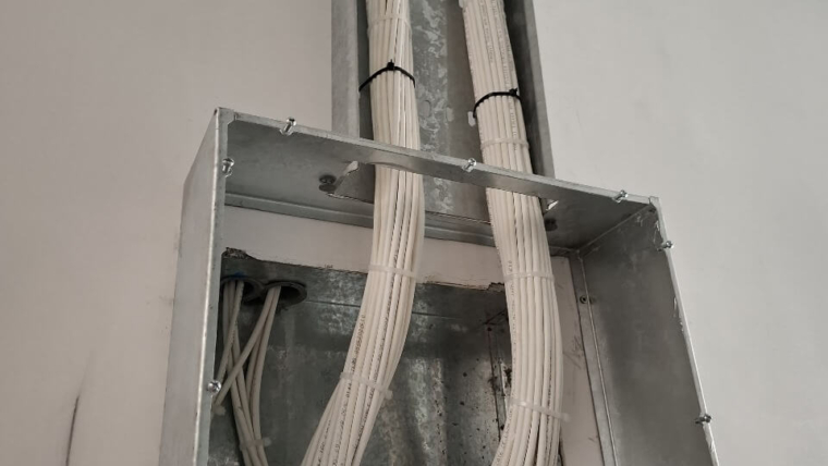 Cableado de datos – Colegio Bicentenario – Chimbote/M&Corp