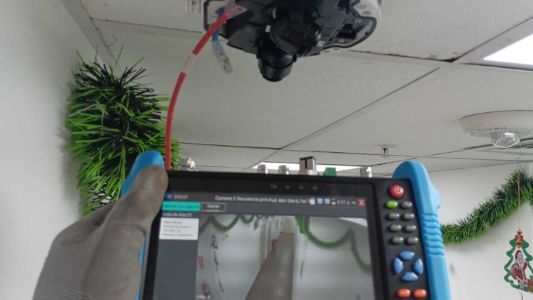 Cámaras CCTV en las oficinas de Fenix Power- Magdalena