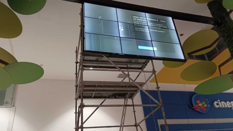 Mantto de Video Wall – La Rambla Brasil/Urbanova